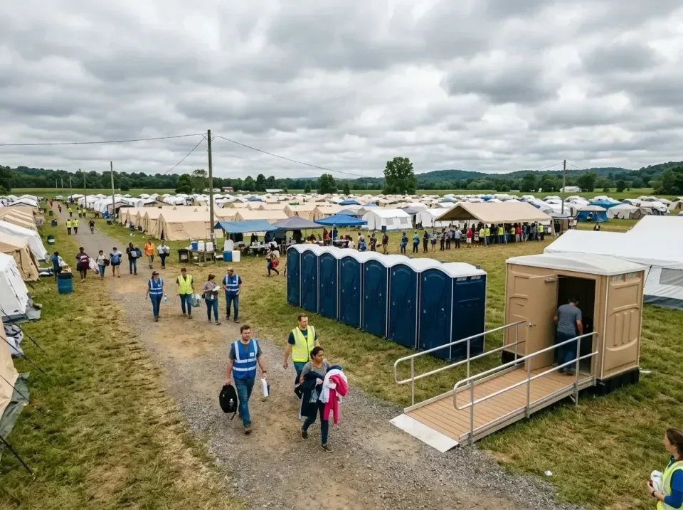 disaster-relief-camp-restrooms-010 — frequently asked questions, Dumpster & Portable Bathrooms Rental in Navy, VA